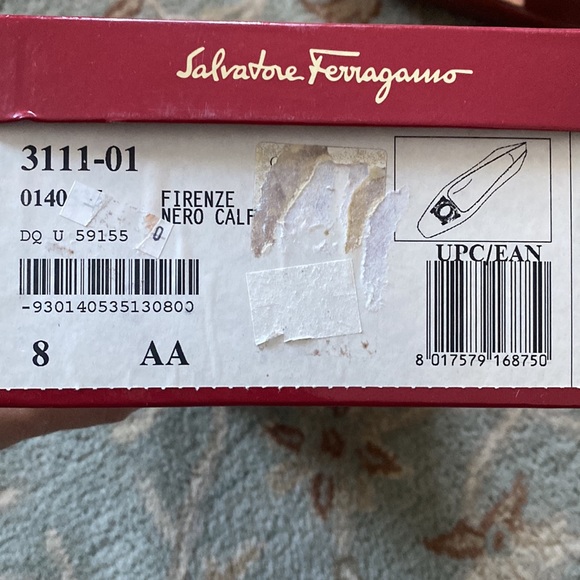 Vintage Salvatore Ferragamo Leather Heels - 6.5 - Picture 12 of 12